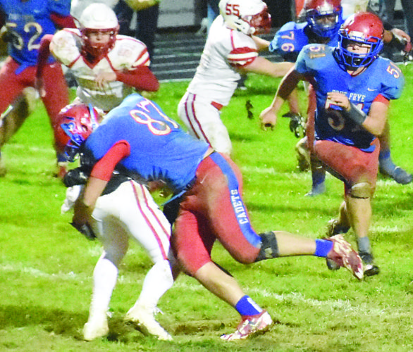 Cadets moved the ball at will in playoff opener
